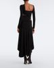 The Attico The Attico Cutout draped asymmetric midi dress - 6