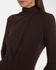 The Attico The Attico Draped open-back jersey midi dress - 3