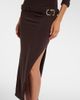 The Attico The Attico Draped open-back jersey midi dress - 4