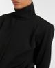 The Attico The Attico Draped turtleneck jersey minidress - 3