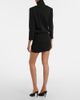 The Attico The Attico Draped turtleneck jersey minidress - 5