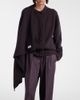 The Attico The Attico Draped wool and cashmere cardigan - 2