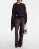 The Attico The Attico Draped wool and cashmere cardigan - 6