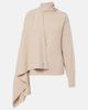 The Attico The Attico Draped wool sweater - 1