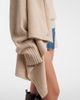 The Attico The Attico Draped wool sweater - 4