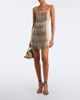 The Attico The Attico Embellished paneled lace minidress - 2
