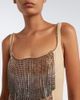 The Attico The Attico Embellished paneled lace minidress - 3