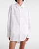 The Attico The Attico Embroidered cotton-blend poplin shirt - 3