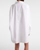 The Attico The Attico Embroidered cotton-blend poplin shirt - 6