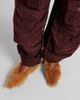 The Attico The Attico Eva shearling ballet flats - 4