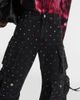 The Attico The Attico Fern studded mid-rise cargo jeans - 4