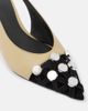 The Attico The Attico Fiona 50 embellished leather slingback pumps - 5