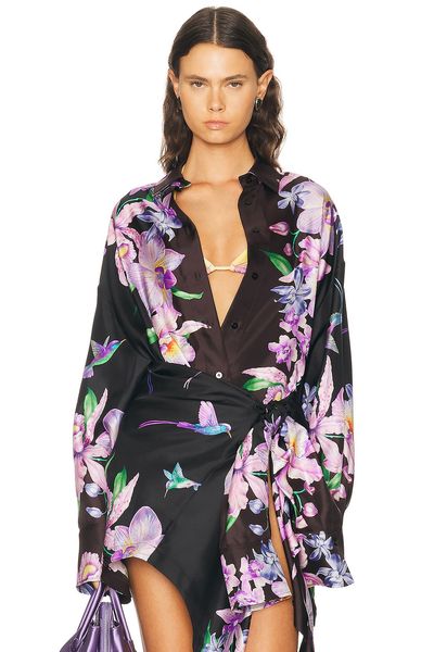 The Attico Floral Shirt