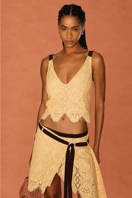 THE ATTICO THE ATTICO for FWRD Lace Top