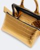The Attico The Attico Friday Mini croc-effect leather top-handle bag - 3
