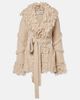 The Attico The Attico Fringed wool and cashmere-blend cardigan - 1
