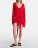 The Attico The Attico Gathered open-knit minidress - 2