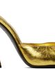 The Attico The Attico Gold Devon Mules - 1