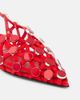 The Attico The Attico Grid studded leather ballet flats - 6