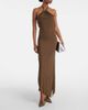 The Attico The Attico Halterneck open-back midi dress - 2