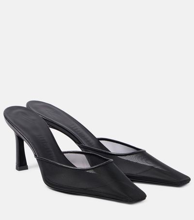 The Attico The Attico Juno 75 mesh mules