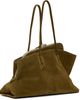 The Attico The Attico Khaki 'La Passeggiata Medium' Top Handle Bag - 3