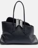 The Attico The Attico La Passeggiata Medium leather tote bag - 1