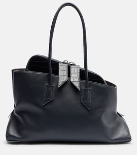 The Attico The Attico La Passeggiata Medium leather tote bag