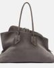 The Attico The Attico La Passeggiata Large suede tote bag - 1