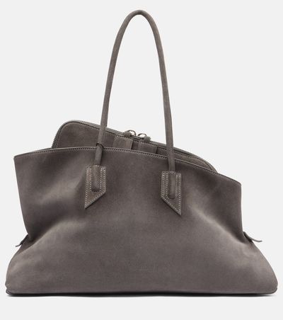 The Attico The Attico La Passeggiata Large suede tote bag