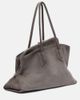 The Attico The Attico La Passeggiata Large suede tote bag - 4