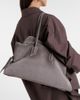 The Attico The Attico La Passeggiata Large suede tote bag - 6