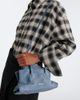 The Attico The Attico La Passeggiata Mini denim top-handle bag - 2