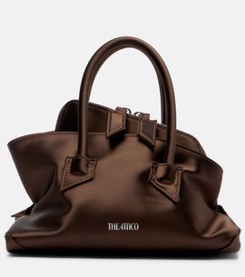 The Attico The Attico La Passeggiata Mini satin tote bag