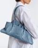 The Attico The Attico La Passeggiata Small denim shoulder bag - 6