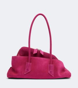 The Attico The Attico La Passeggiata Small suede shoulder bag