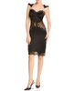 The Attico The Attico Lace Sweetheart Neck Ruffled Midi Dress - 1