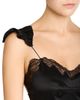 The Attico The Attico Lace Sweetheart Neck Ruffled Midi Dress - 3