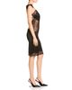 The Attico The Attico Lace Sweetheart Neck Ruffled Midi Dress - 5