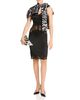 The Attico The Attico Lace Sweetheart Neck Ruffled Midi Dress - 6