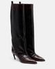 The Attico The Attico Lea snake-effect leather knee-high boots - 1