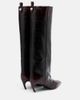 The Attico The Attico Lea snake-effect leather knee-high boots - 3
