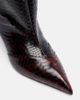 The Attico The Attico Lea snake-effect leather knee-high boots - 6