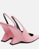 The Attico The Attico Leather slingback wedges - 3