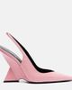 The Attico The Attico Leather slingback wedges - 5