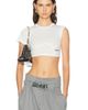 THE ATTICO THE ATTICO Logo Crop Tee - 1