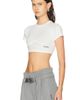 THE ATTICO THE ATTICO Logo Crop Tee - 2