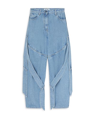 The Attico The Attico Long Denim Pants