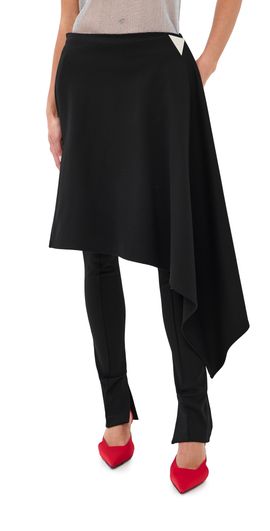 The Attico The Attico Long Trousers Black