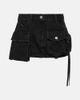 The Attico The Attico Low-rise cargo denim miniskirt - 1